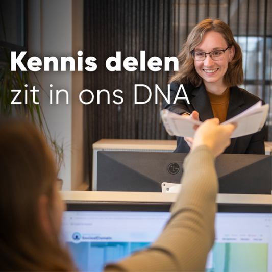 Kennis delen zit in ons DNA!