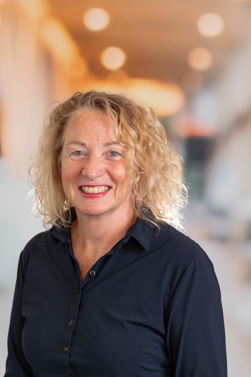 Foto van docent Gerri Hansman