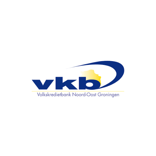 Dit is het logo van de Volkskredietbank Noord-Oost Groningen