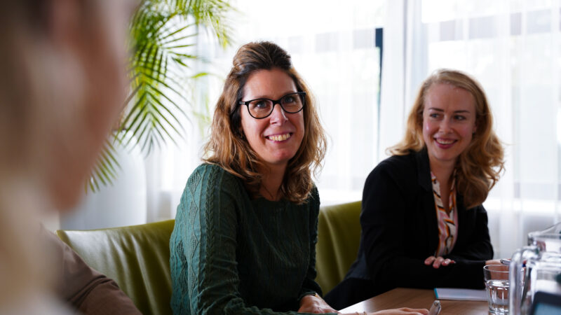 Team Kenniscentrum Sociaal Domein tijdens een training
