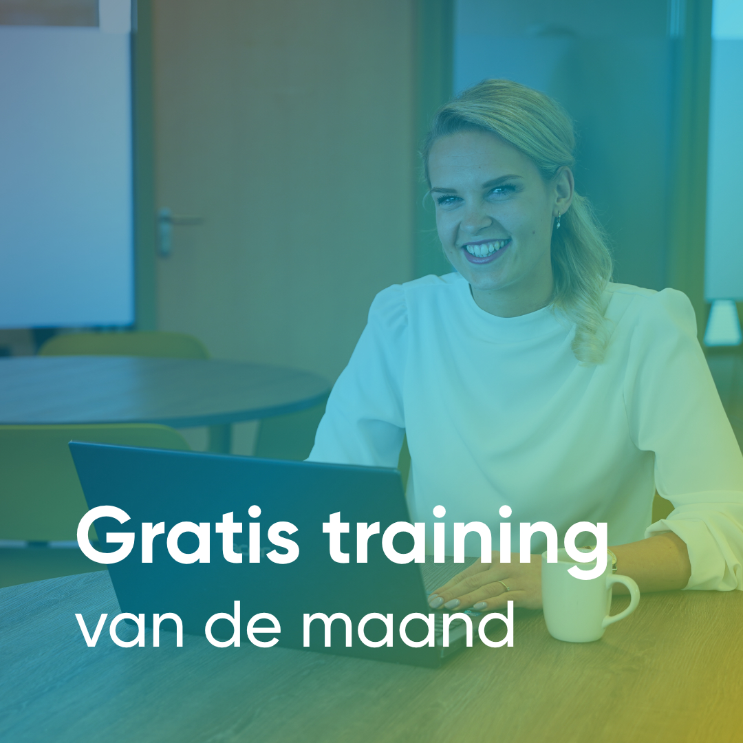 Gratis training van de maand