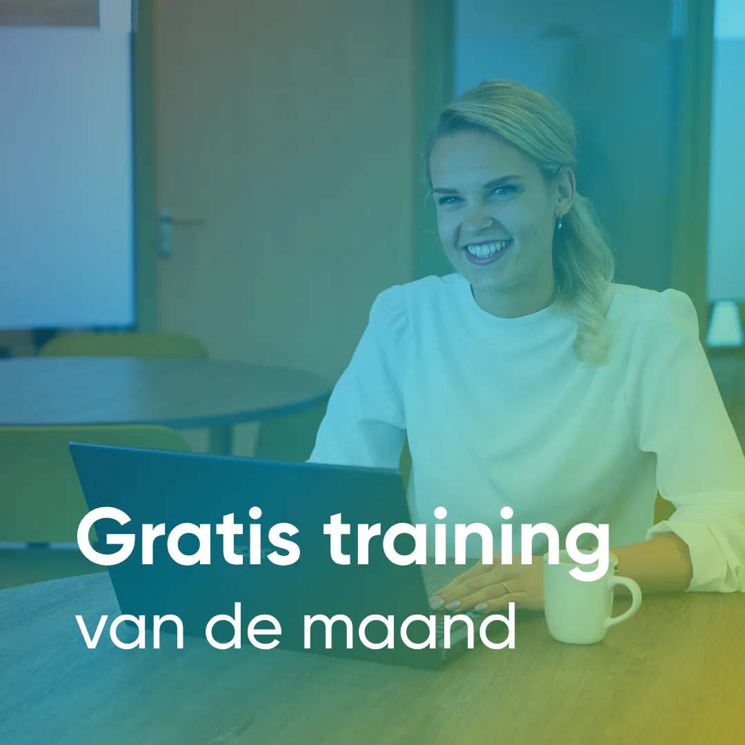 Gratis training van de maand